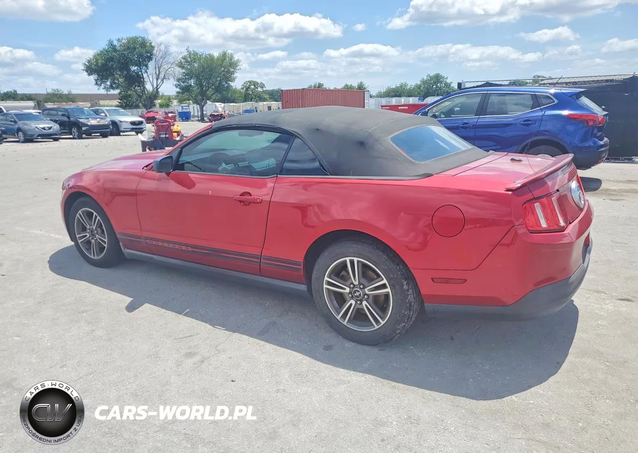 2010 Ford Mustang VIN:1ZVBP8ENXA5116198 - 2