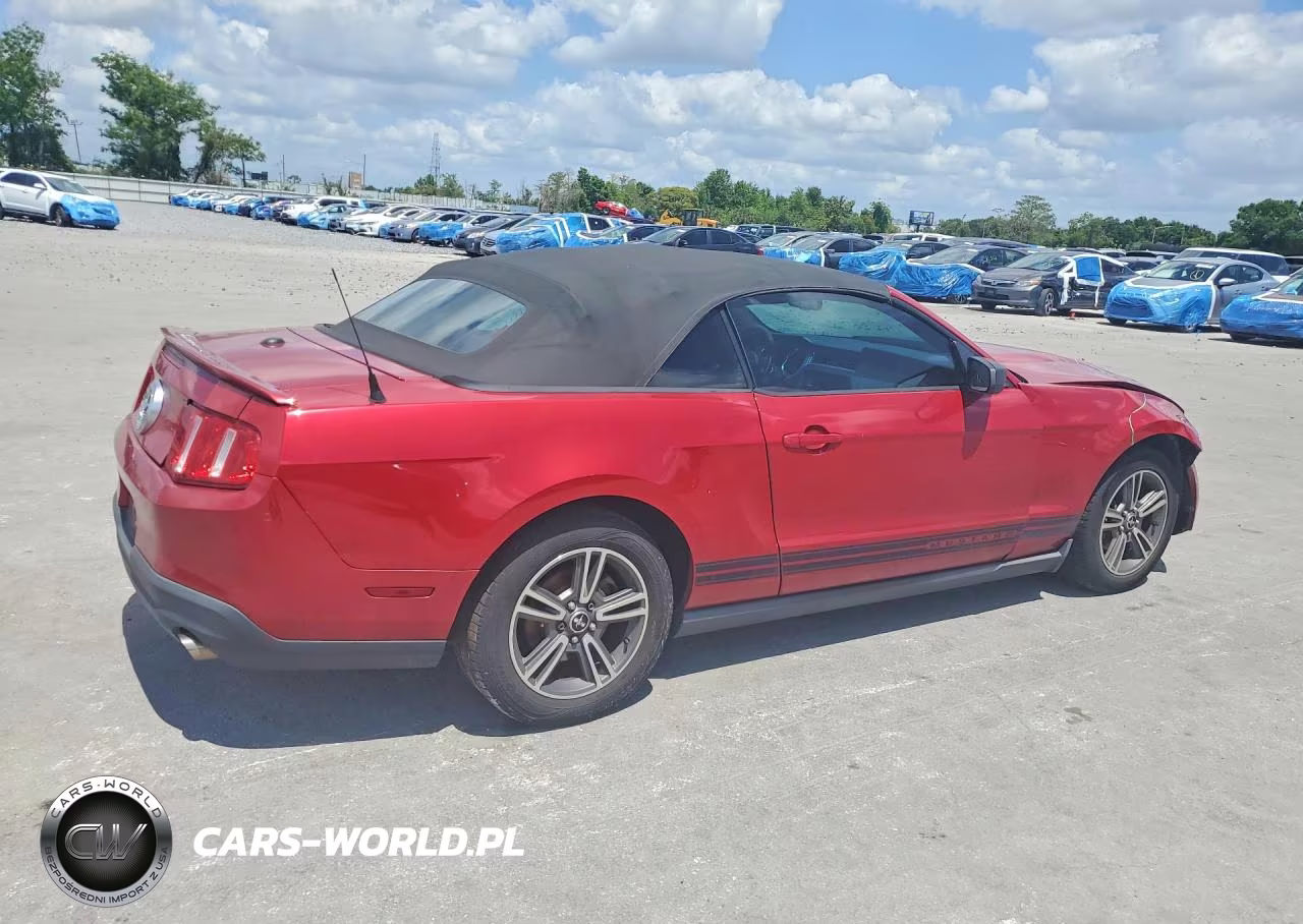 2010 Ford Mustang VIN:1ZVBP8ENXA5116198 - 3