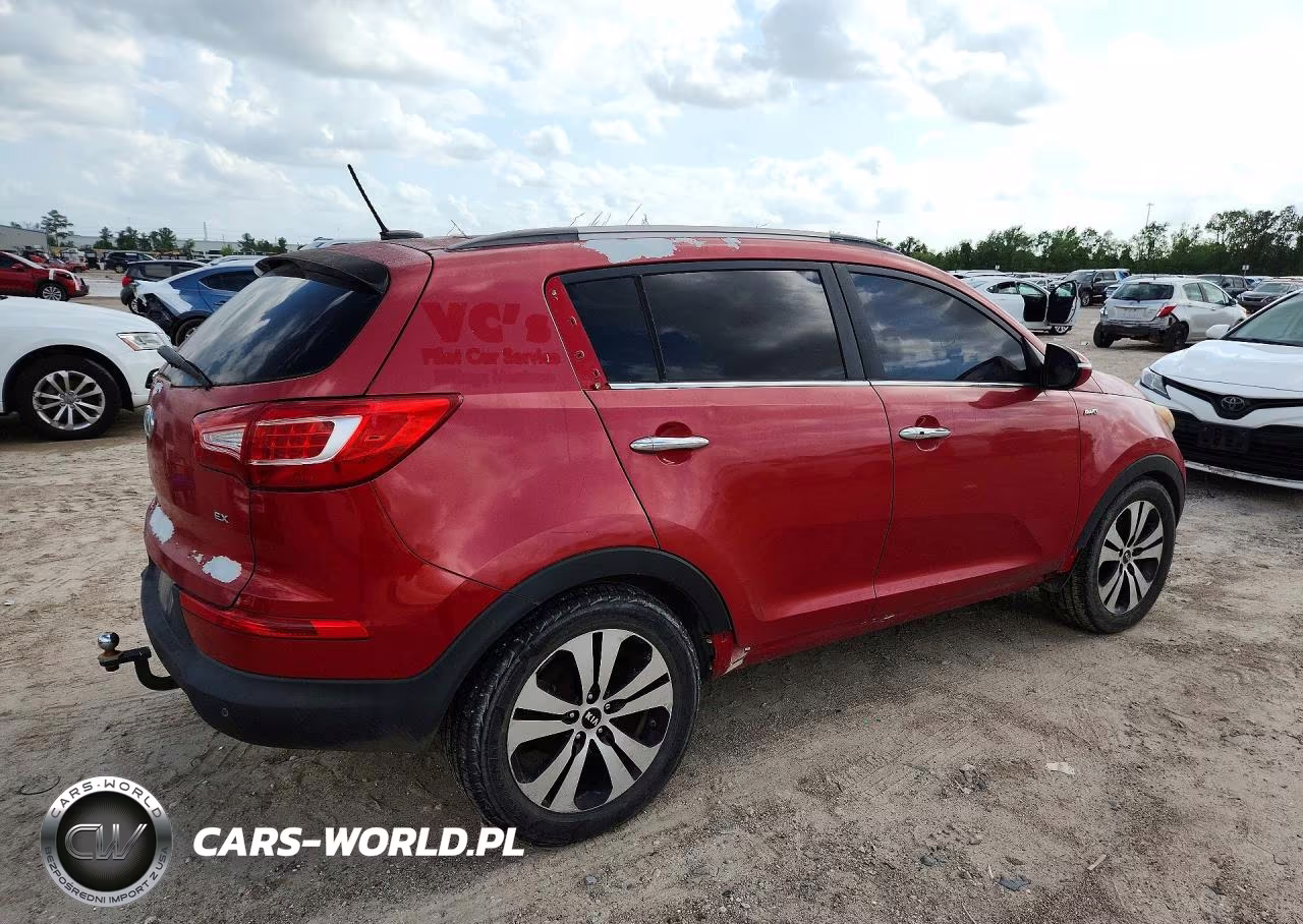 2012 Kia Sportage Ex VIN:KNDPCCA25C7180921 - 3