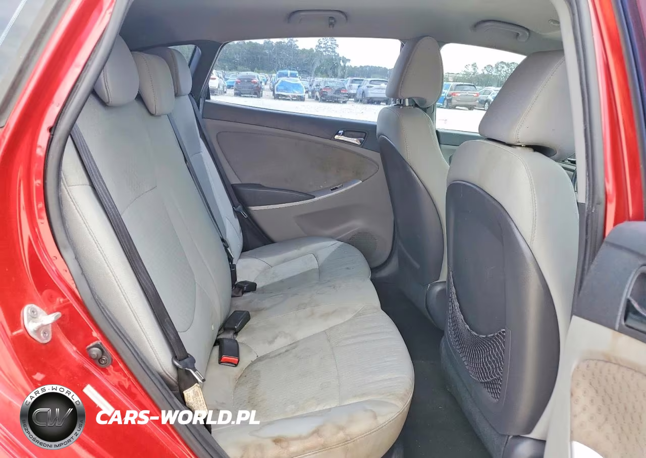 2013 Hyundai Accent Se VIN:KMHCU5AE9DU078098 - 10