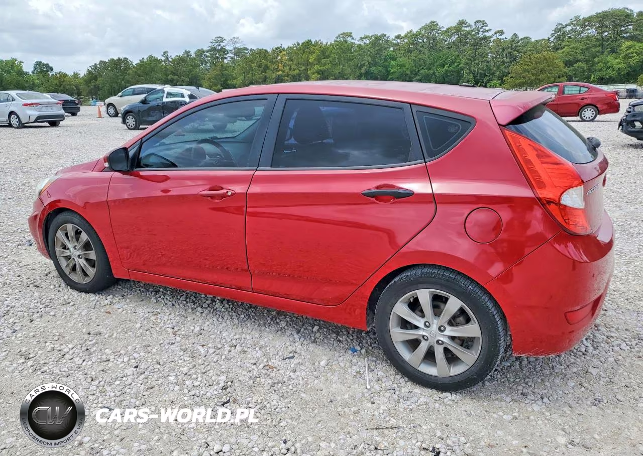 2013 Hyundai Accent Se VIN:KMHCU5AE9DU078098 - 2