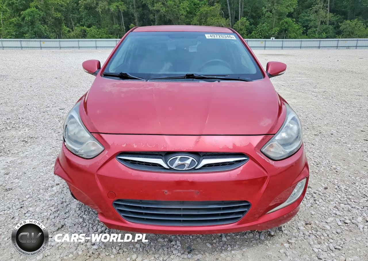 2013 Hyundai Accent Se VIN:KMHCU5AE9DU078098 - 5