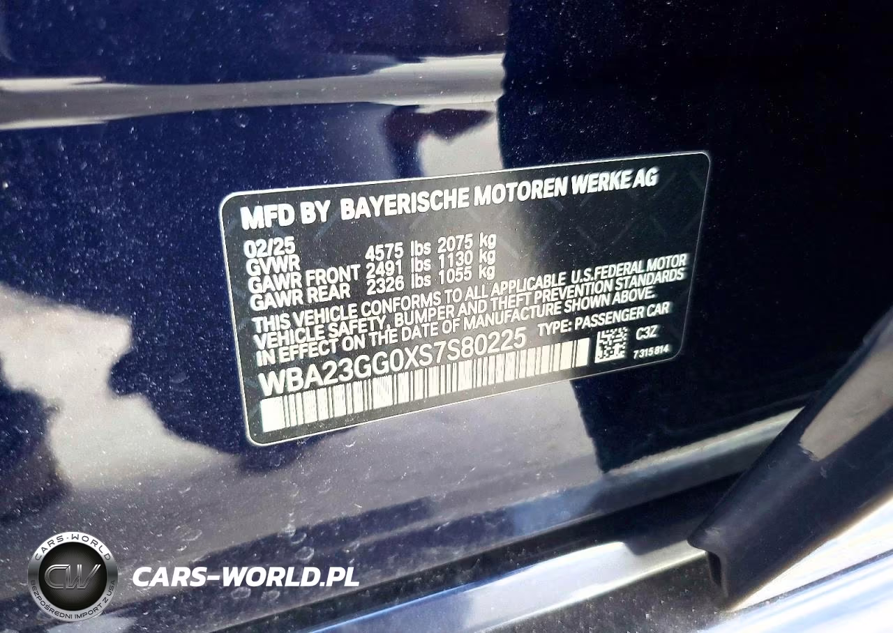 2025 BMW 228Xi VIN:WBA23GG0XS7S80225 - 13