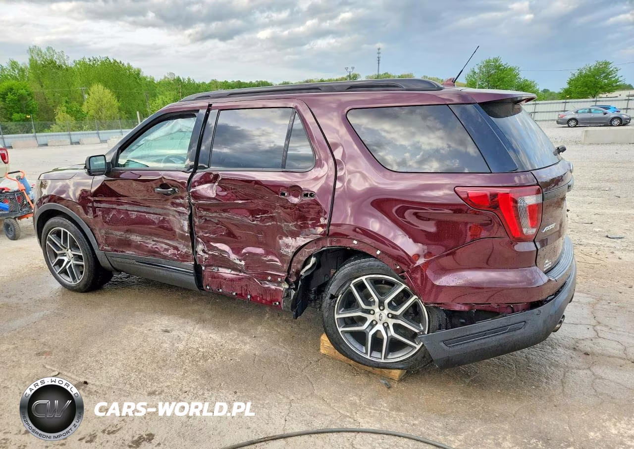 2018 Ford Explorer Sport VIN:1FM5K8GT8JGC83394 - 2