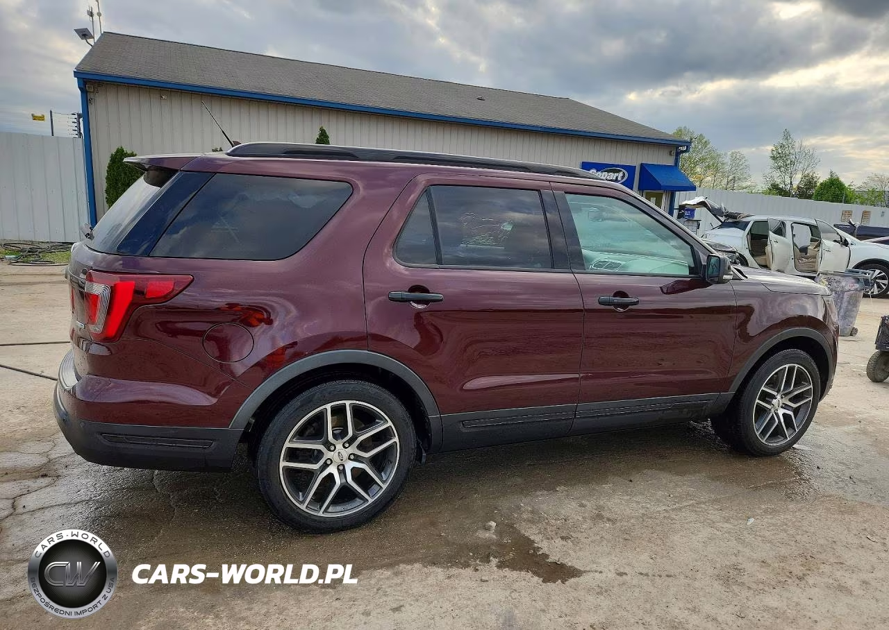2018 Ford Explorer Sport VIN:1FM5K8GT8JGC83394 - 3
