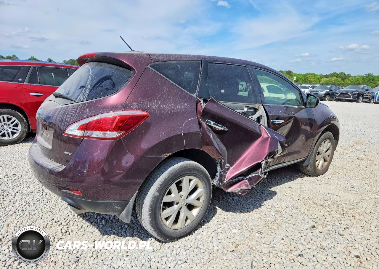 2013 Nissan Murano S VIN:JN8AZ1MW9DW314056 - 3