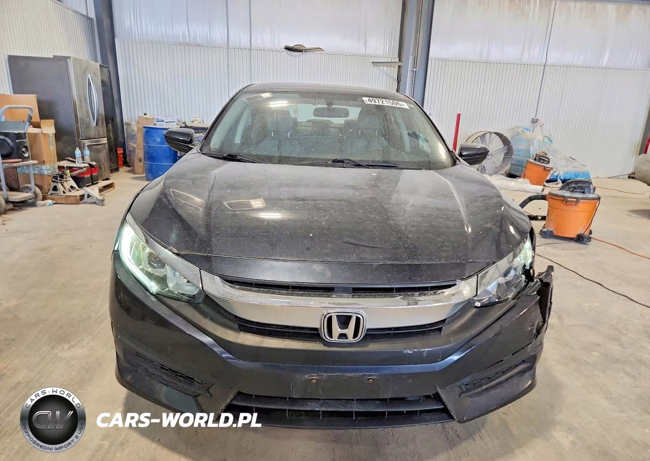 2018 Honda Civic Lx VIN:19XFC2E51JE034376 - 5
