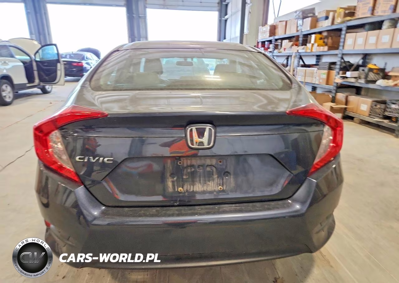 2018 Honda Civic Lx VIN:19XFC2E51JE034376 - 6