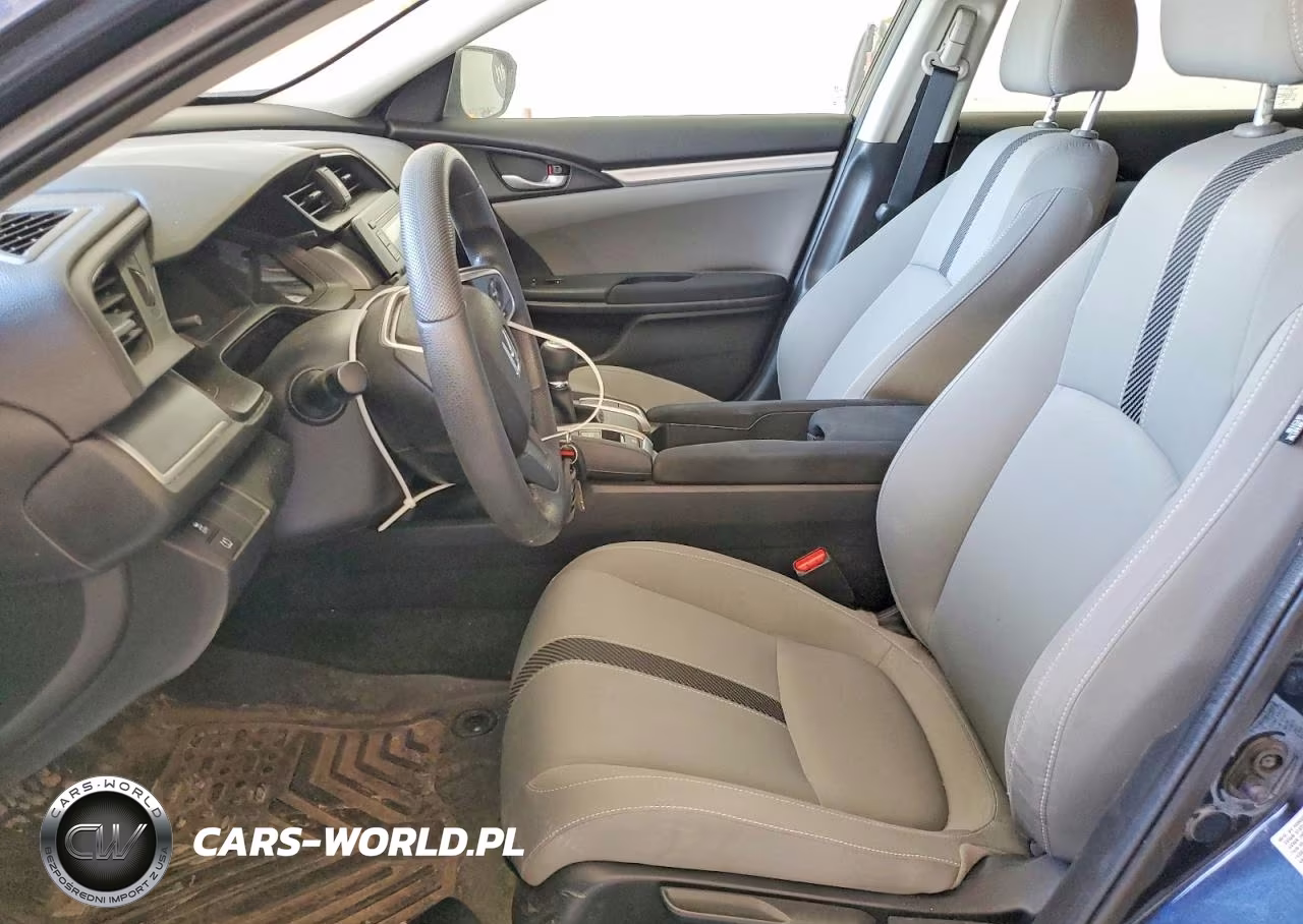 2018 Honda Civic Lx VIN:19XFC2E51JE034376 - 7