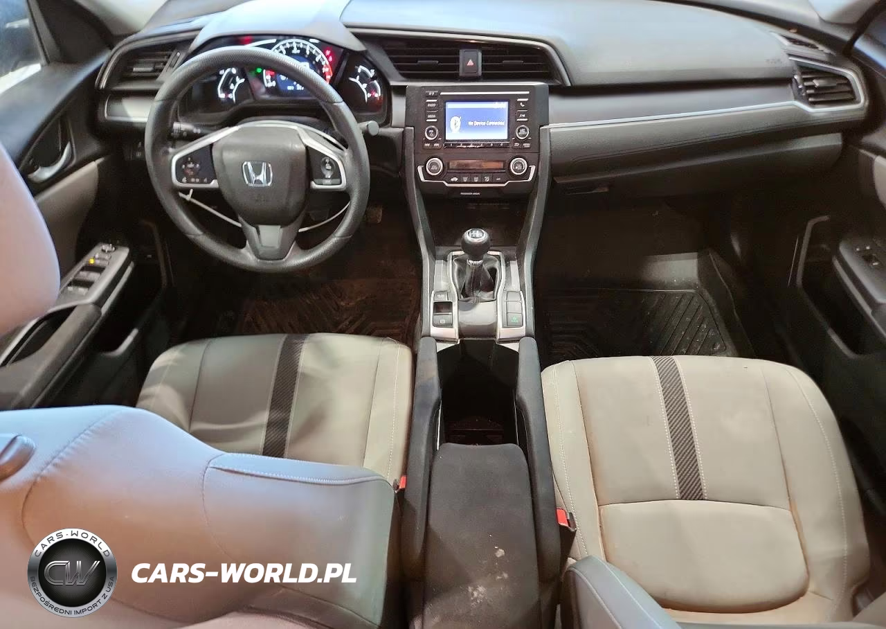 2018 Honda Civic Lx VIN:19XFC2E51JE034376 - 8