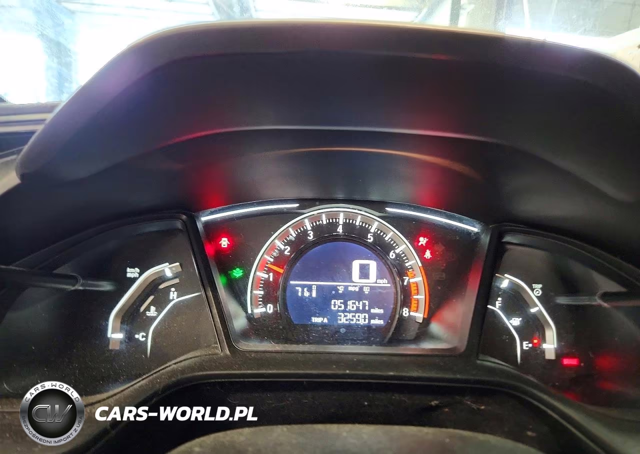 2018 Honda Civic Lx VIN:19XFC2E51JE034376 - 9