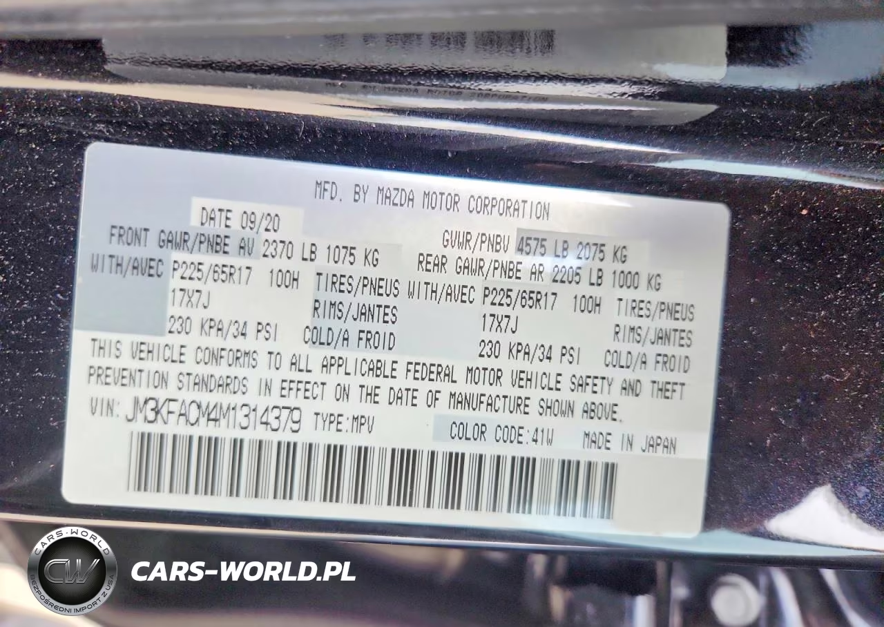 2021 Mazda Cx-5 Touring VIN:JM3KFACM4M1314379 - 13