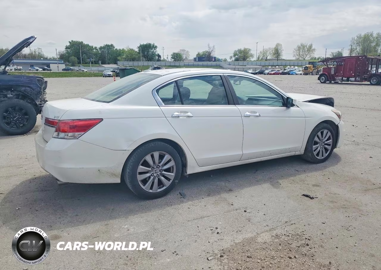 2012 Honda Accord Exl VIN:1HGCP3F86CA000656 - 3