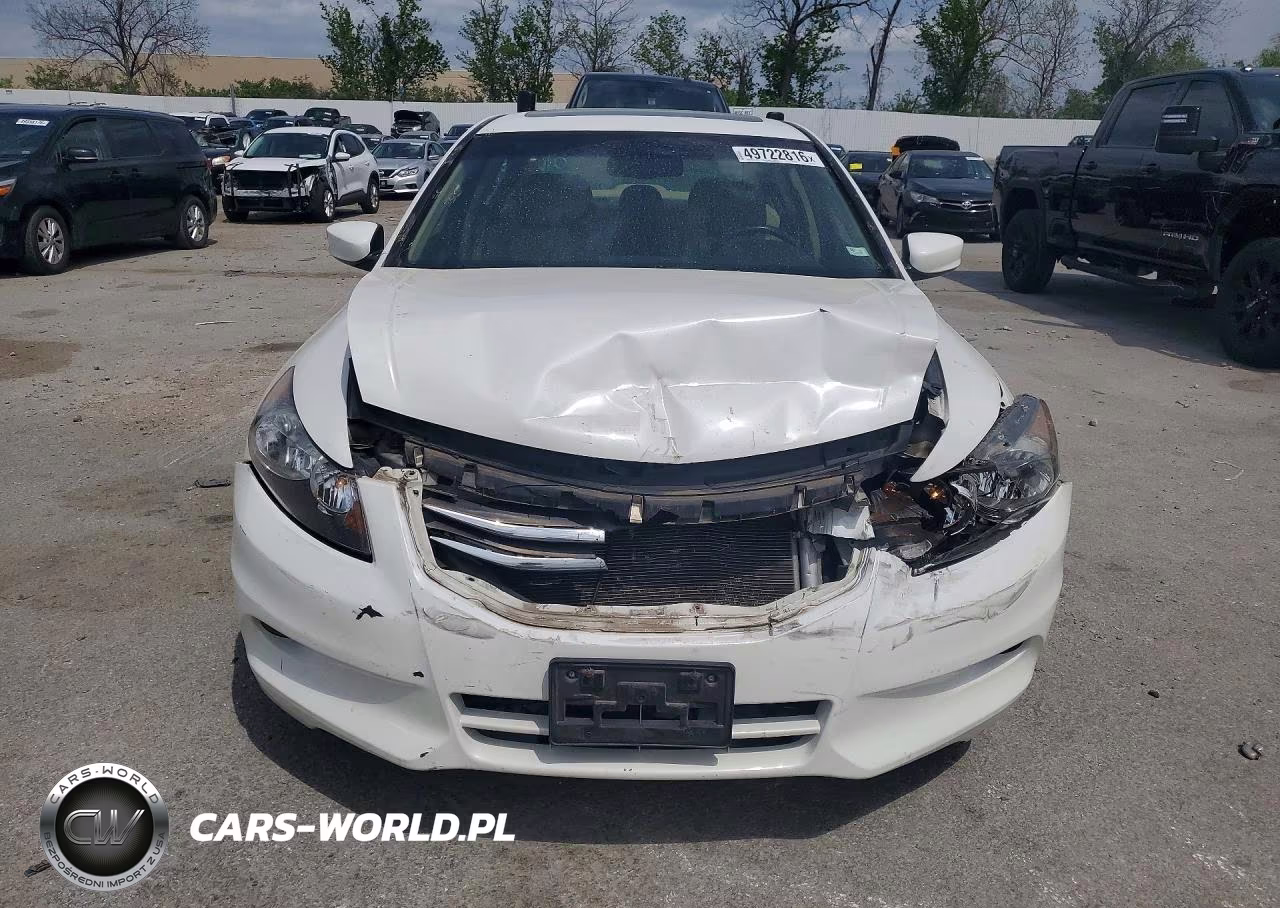 2012 Honda Accord Exl VIN:1HGCP3F86CA000656 - 5