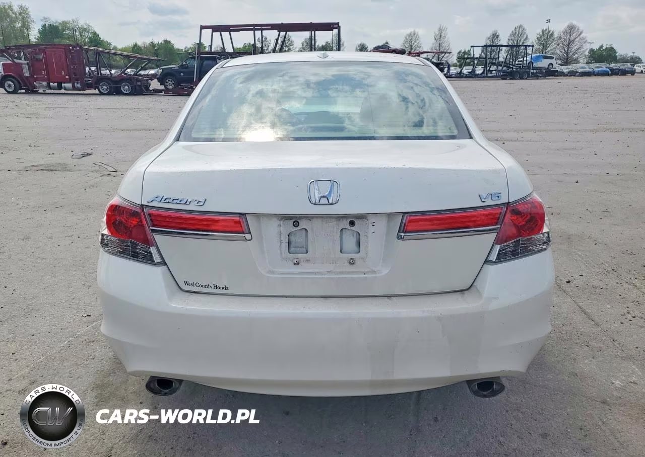 2012 Honda Accord Exl VIN:1HGCP3F86CA000656 - 6
