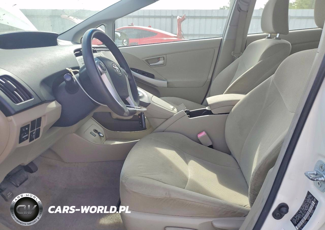 2011 Toyota Prius Two VIN:JTDKN3DU2B1396471 - 7
