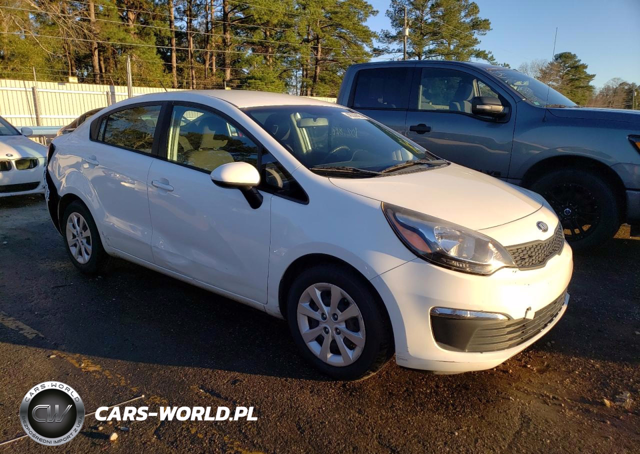 2017 Kia Rio Lx VIN:KNADM4A35H6115351 - 4