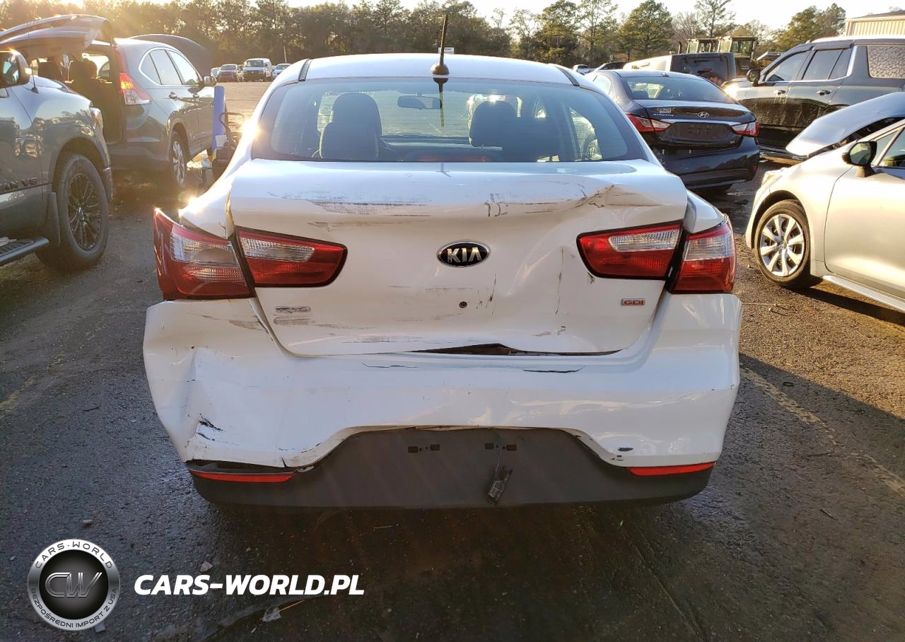2017 Kia Rio Lx VIN:KNADM4A35H6115351 - 6