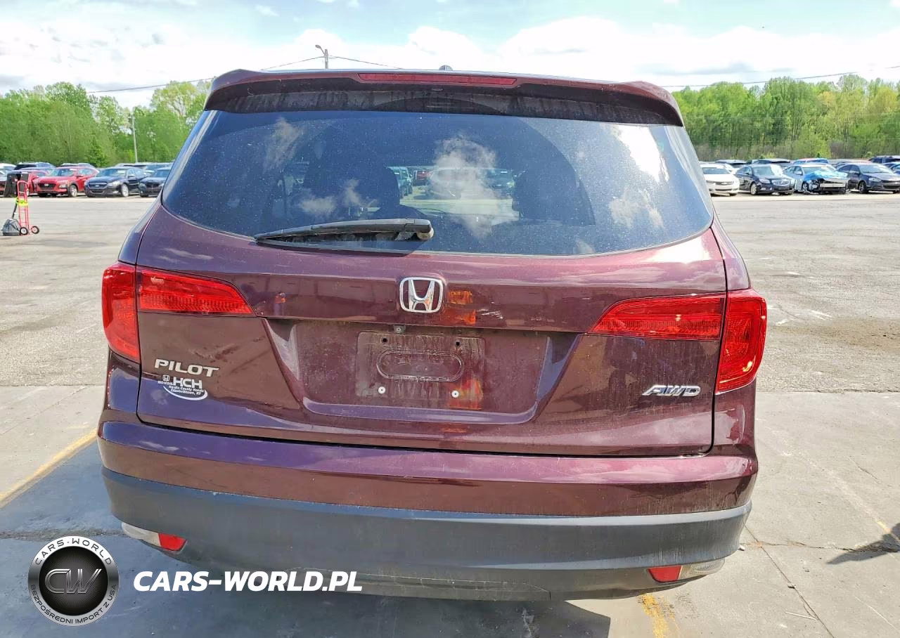 2017 Honda Pilot Exl VIN:5FNYF6H51HB031579 - 6