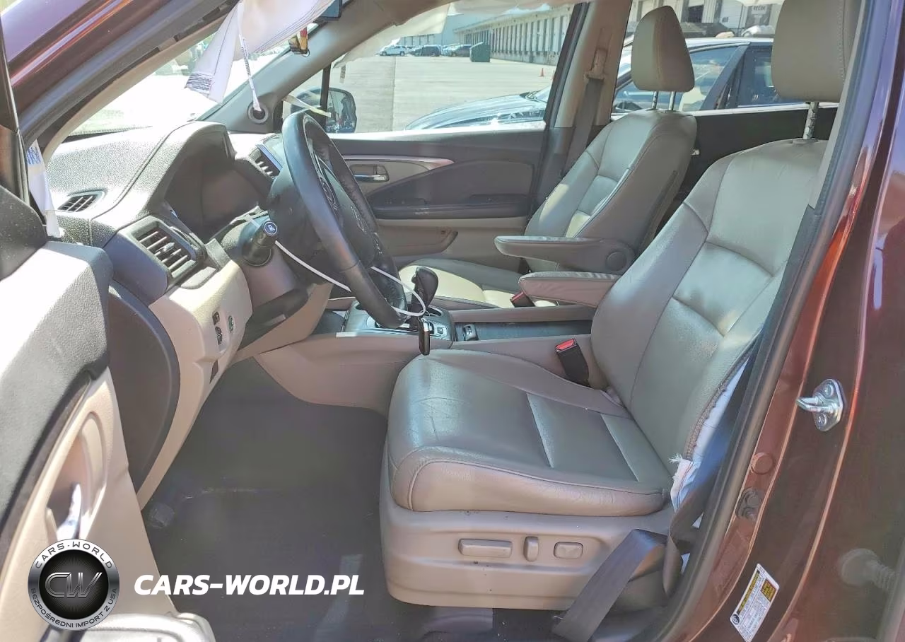 2017 Honda Pilot Exl VIN:5FNYF6H51HB031579 - 7