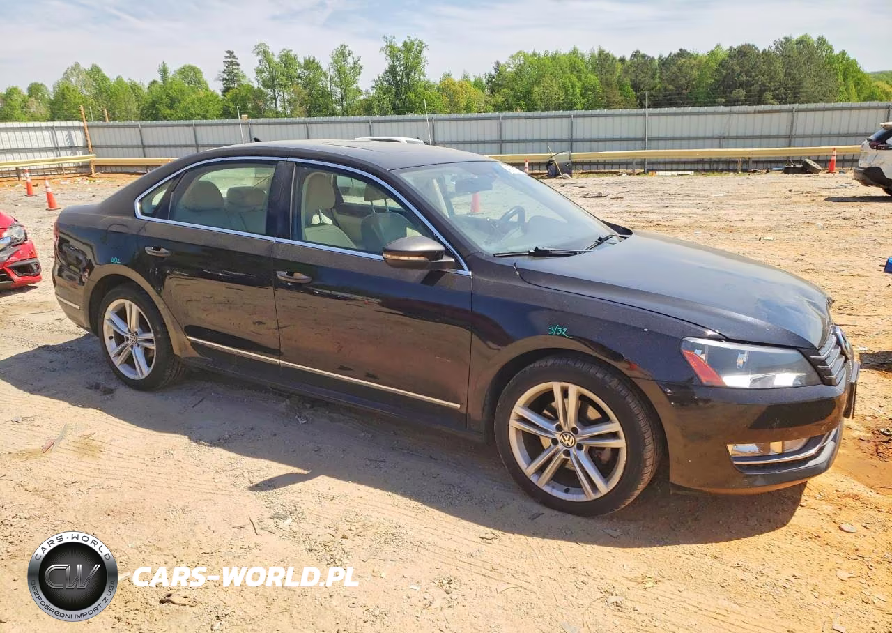 2012 Volkswagen Passat Sel VIN:1VWCN7A34CC003239 - 4