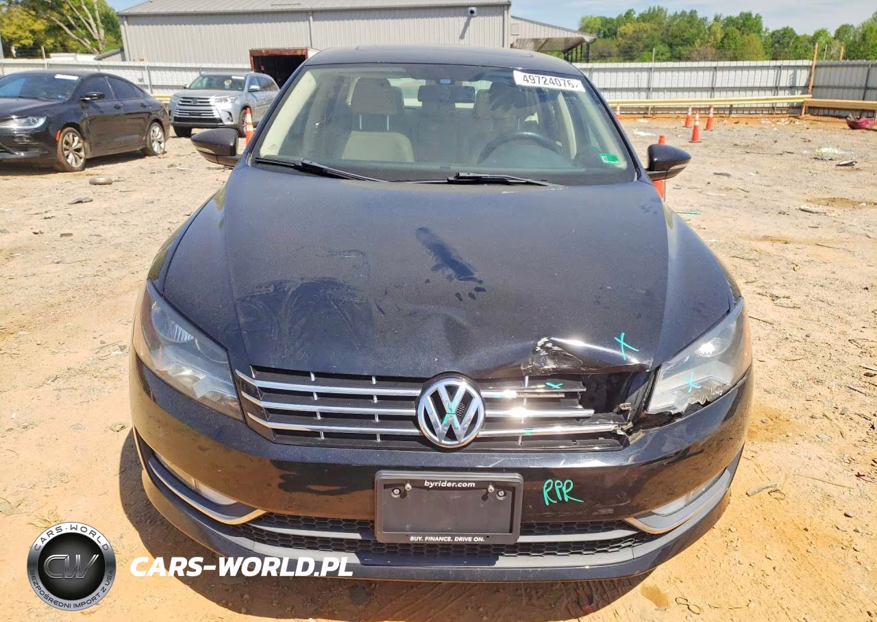 2012 Volkswagen Passat Sel VIN:1VWCN7A34CC003239 - 5