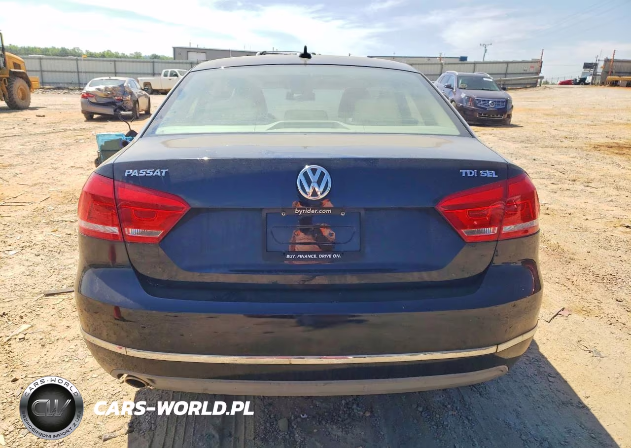 2012 Volkswagen Passat Sel VIN:1VWCN7A34CC003239 - 6