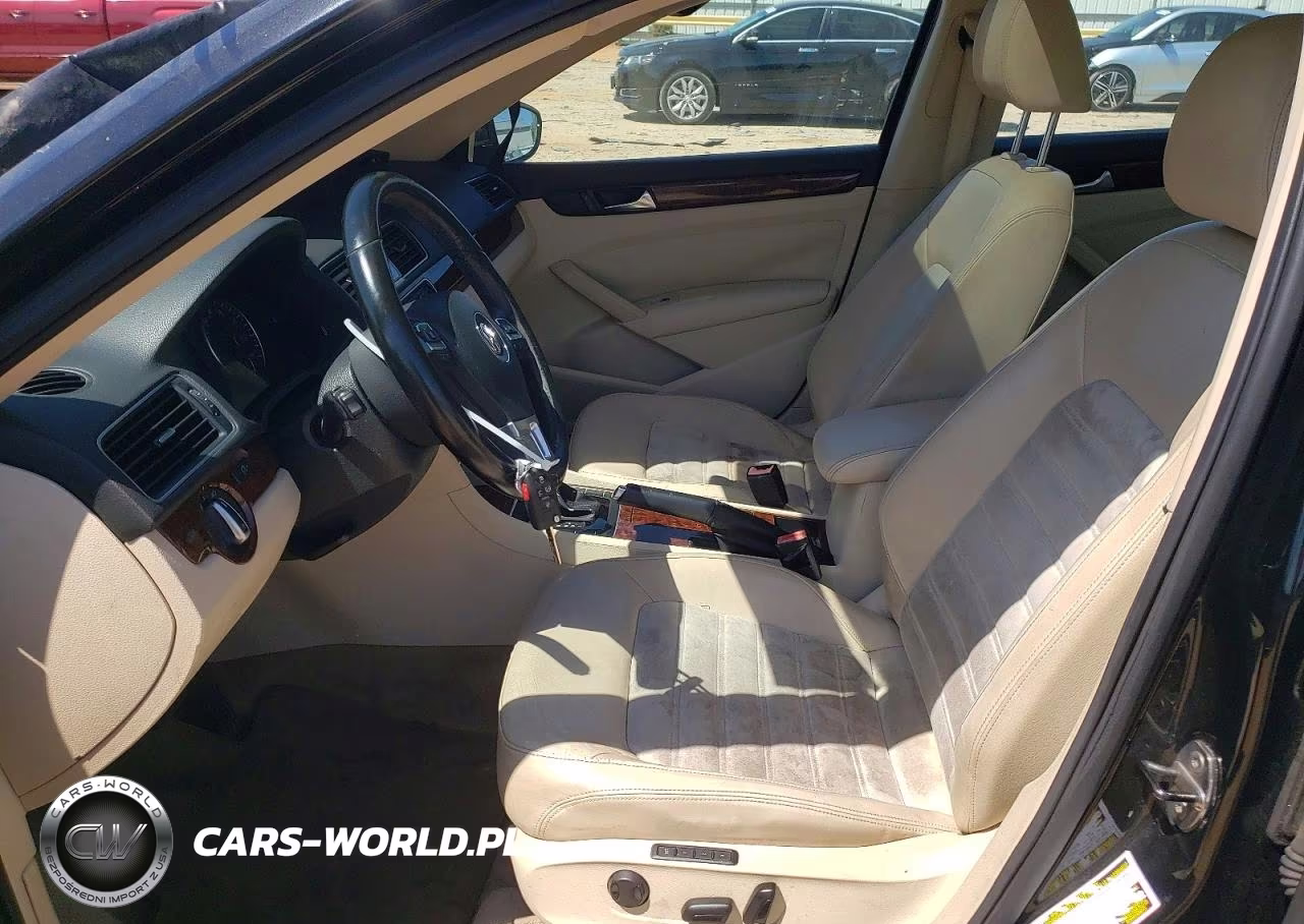 2012 Volkswagen Passat Sel VIN:1VWCN7A34CC003239 - 7