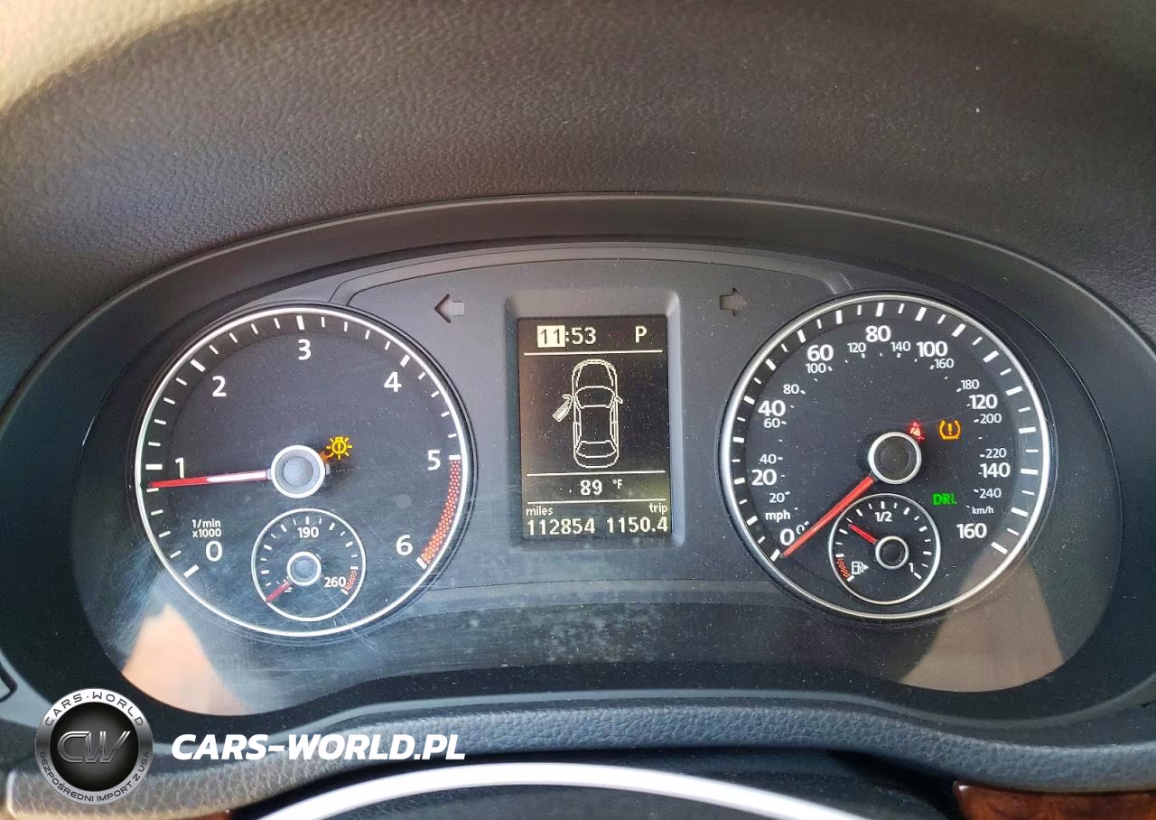 2012 Volkswagen Passat Sel VIN:1VWCN7A34CC003239 - 9