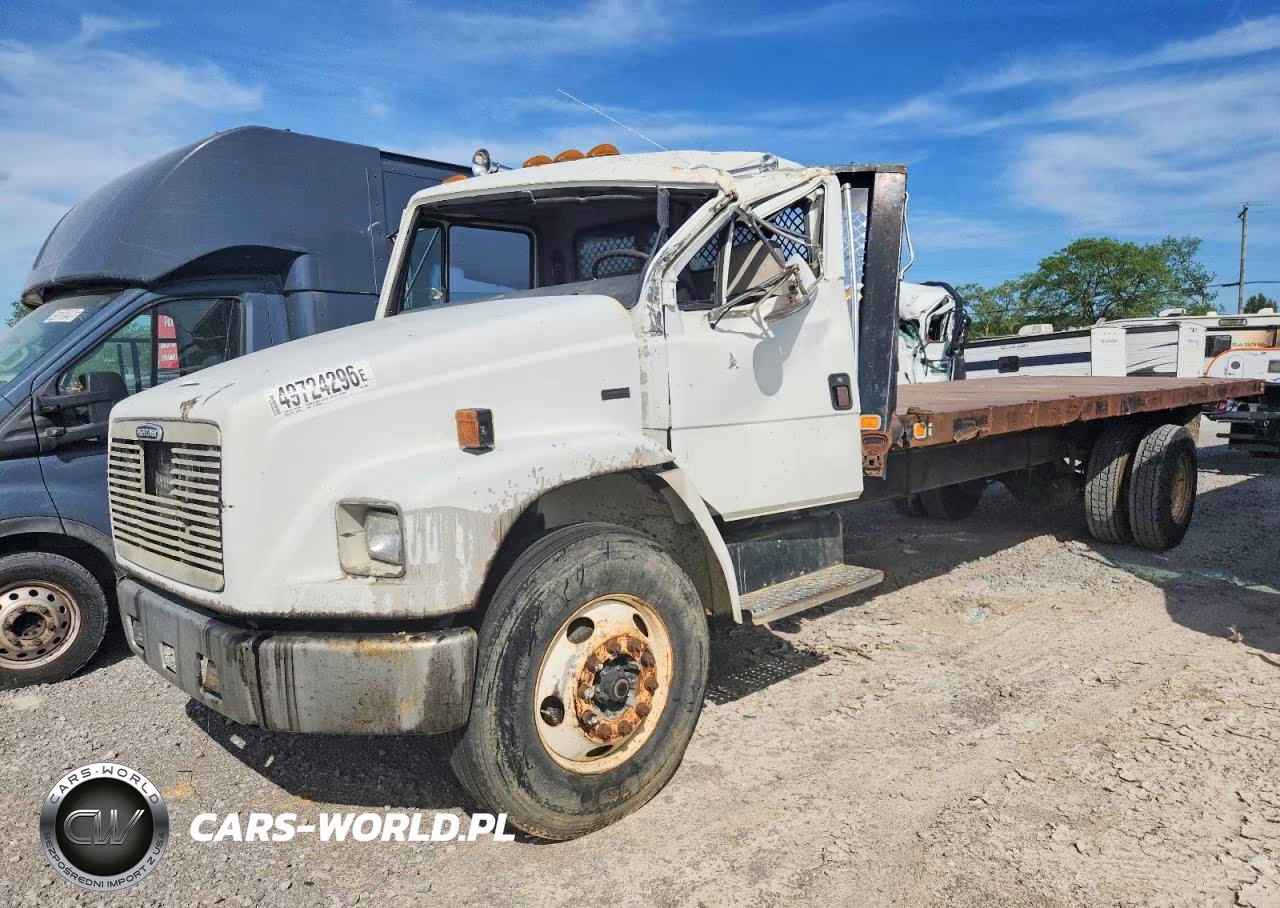2000 Freightliner Fl70 Flatbed Truck VIN:1FV6H6AA1YHF85205 - 2