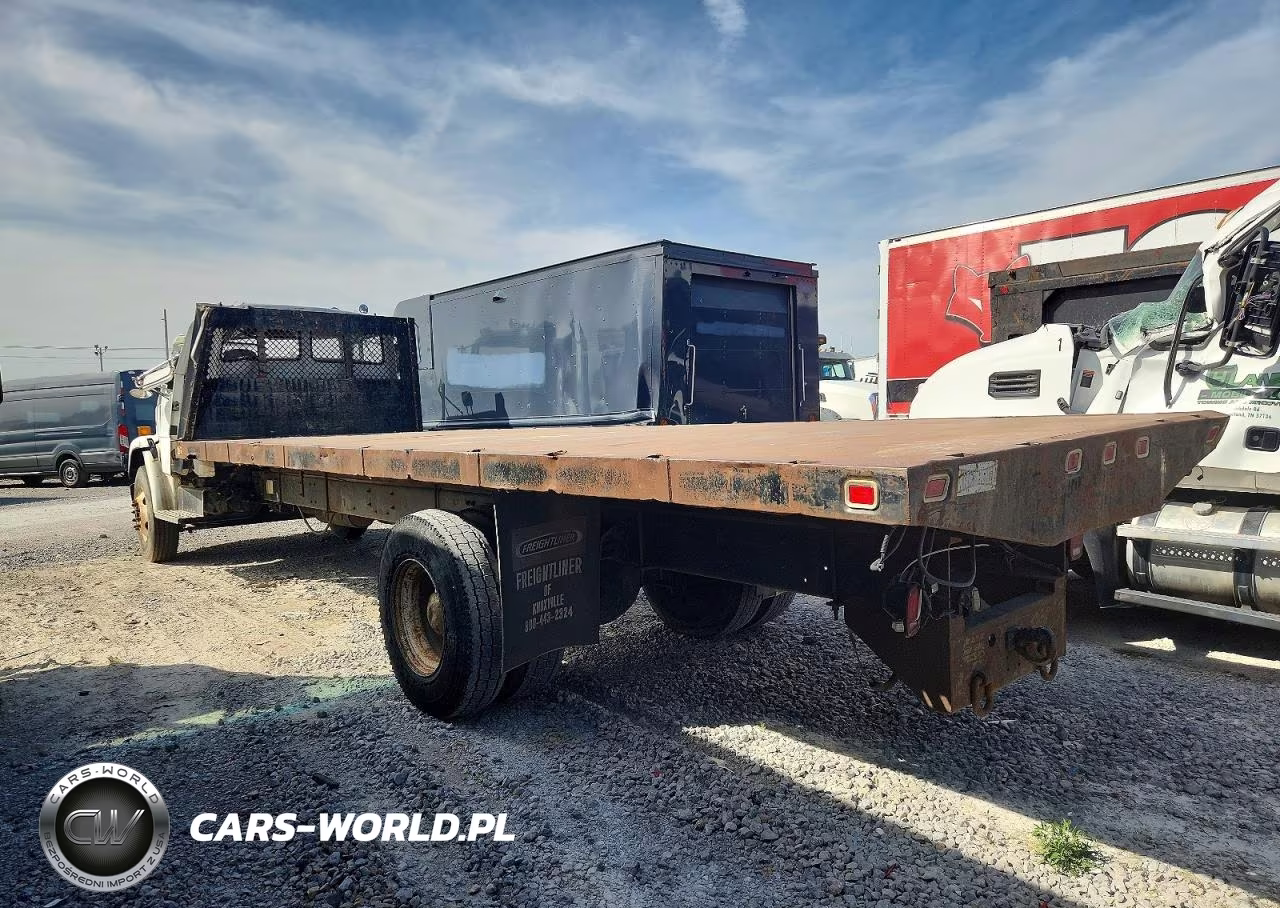 2000 Freightliner Fl70 Flatbed Truck VIN:1FV6H6AA1YHF85205 - 3