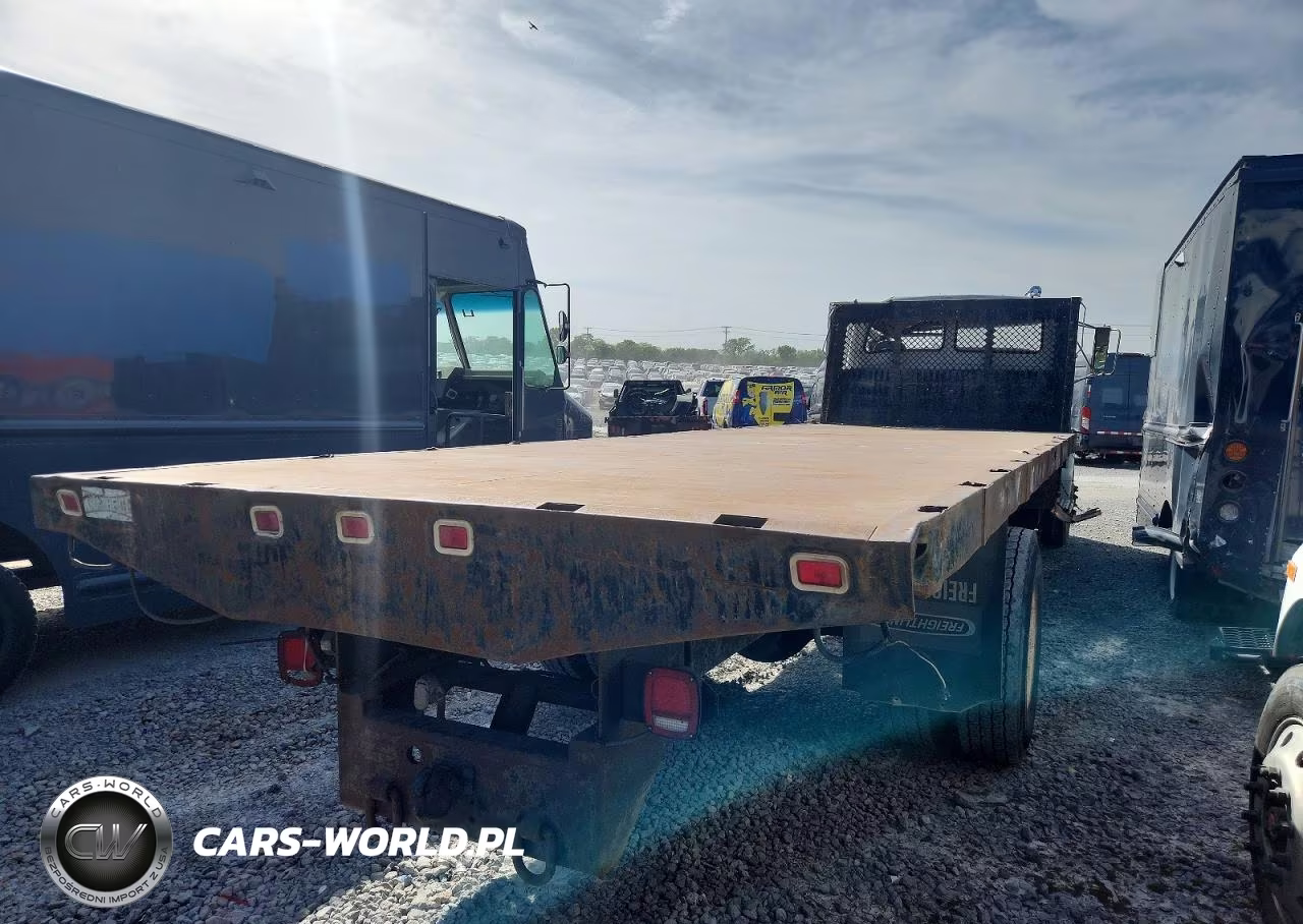 2000 Freightliner Fl70 Flatbed Truck VIN:1FV6H6AA1YHF85205 - 4