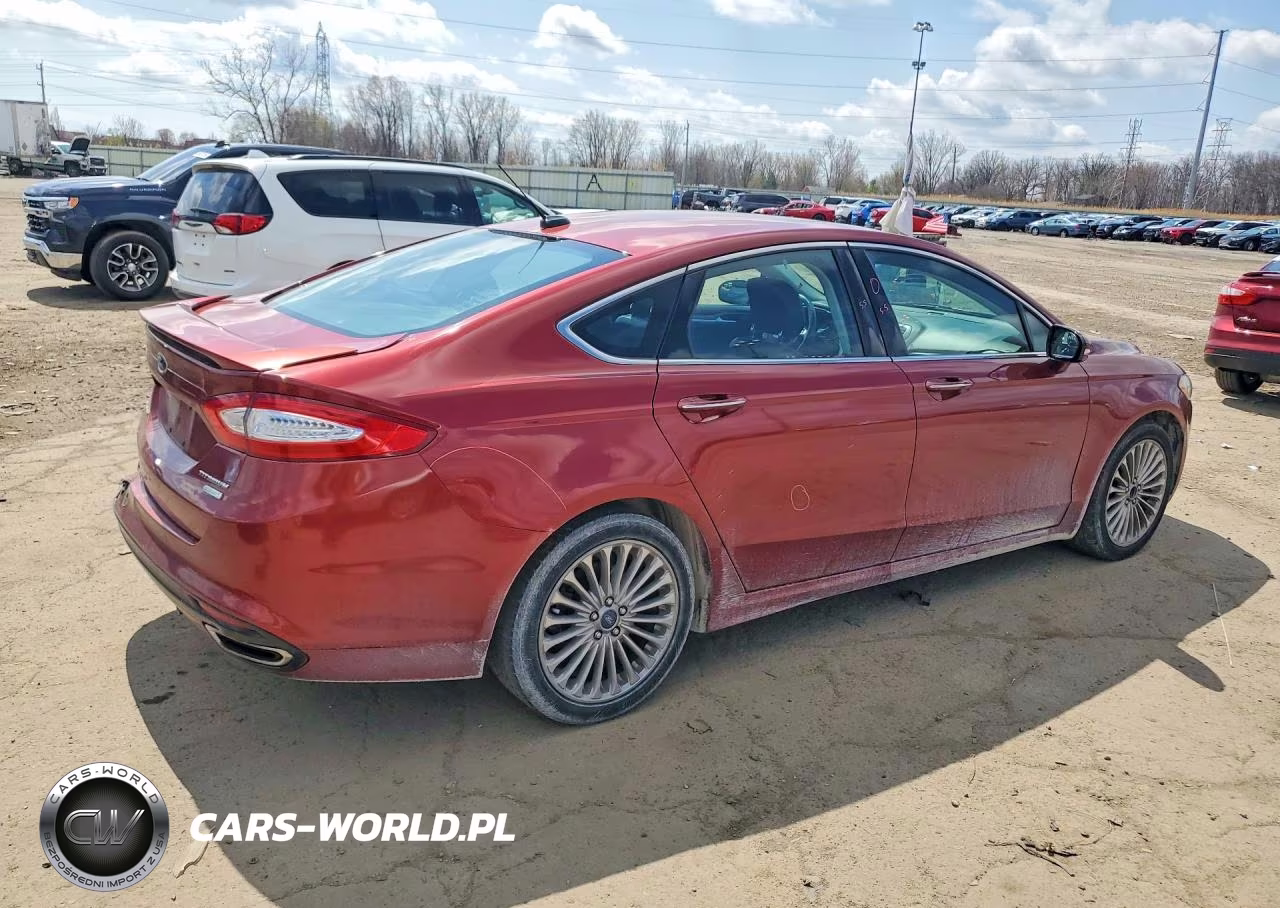 2014 Ford Fusion Titanium VIN:3FA6P0K9XER301406 - 3