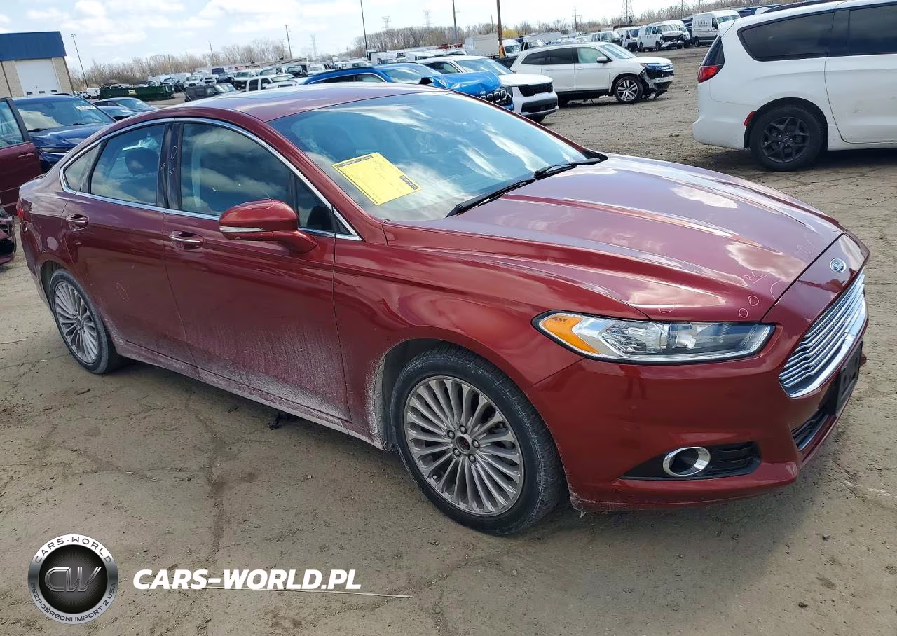 2014 Ford Fusion Titanium VIN:3FA6P0K9XER301406 - 4