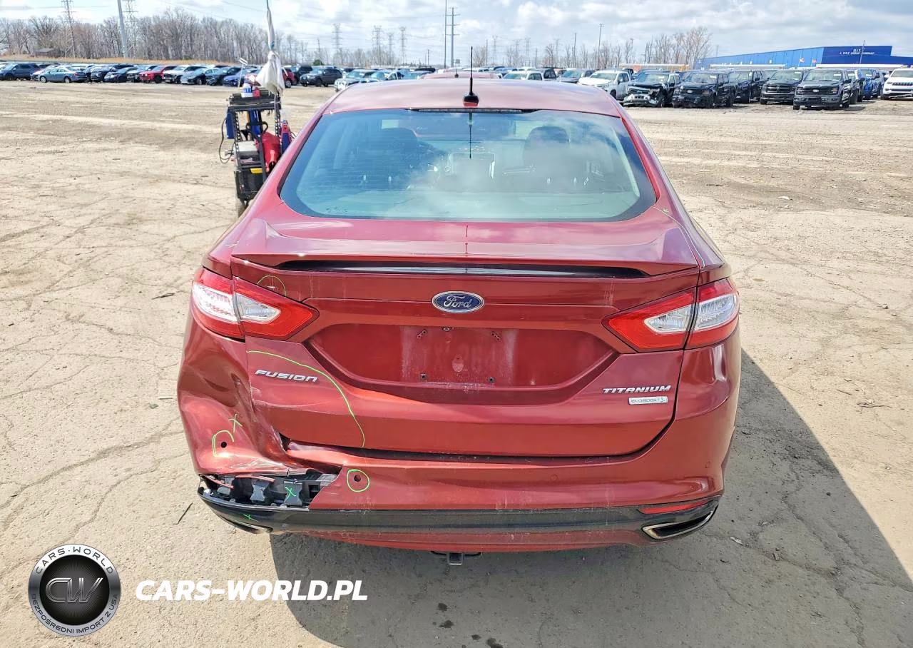 2014 Ford Fusion Titanium VIN:3FA6P0K9XER301406 - 6