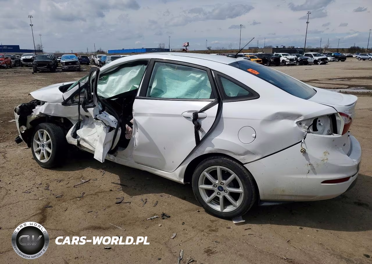 2019 Ford Fiesta Se VIN:3FADP4BJ8KM149661 - 2