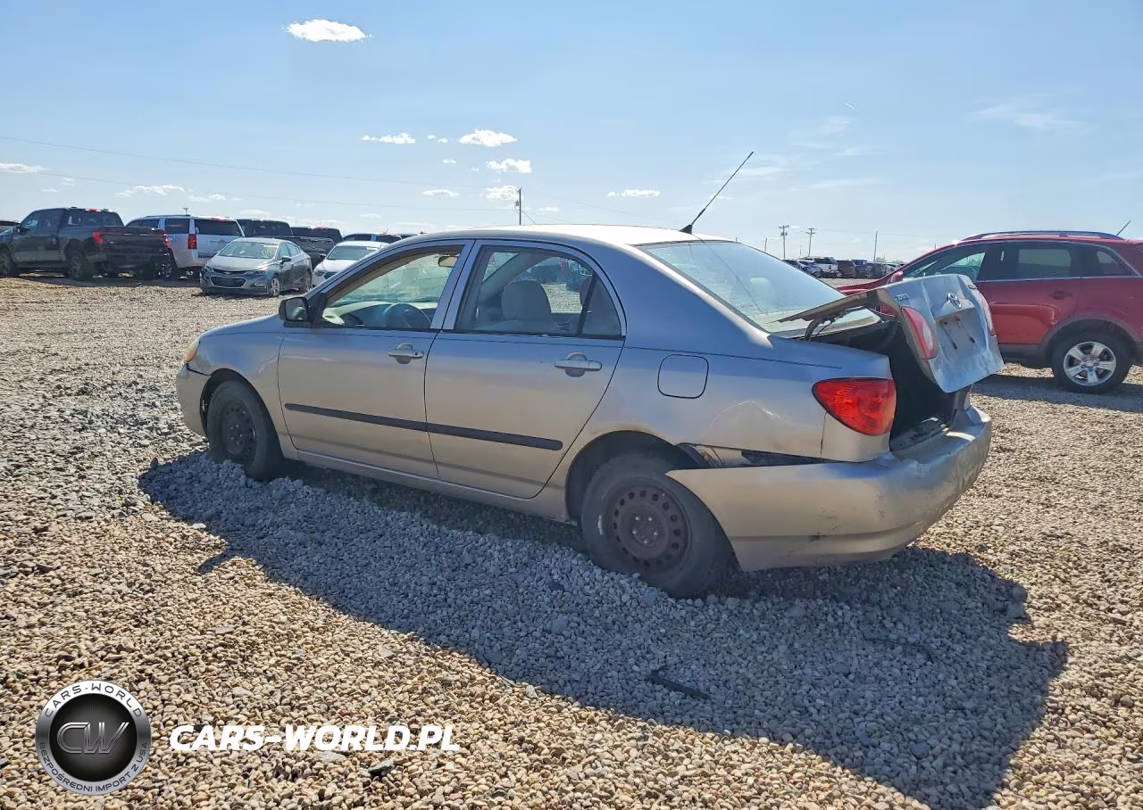 2003 Toyota Corolla VIN:1NXBR32E73Z017721 - 2