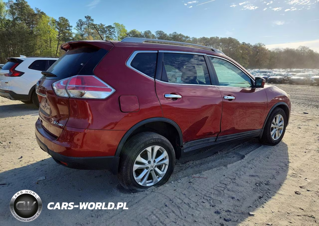 2016 Nissan Rogue Sv VIN:5N1AT2MV4GC827694 - 3