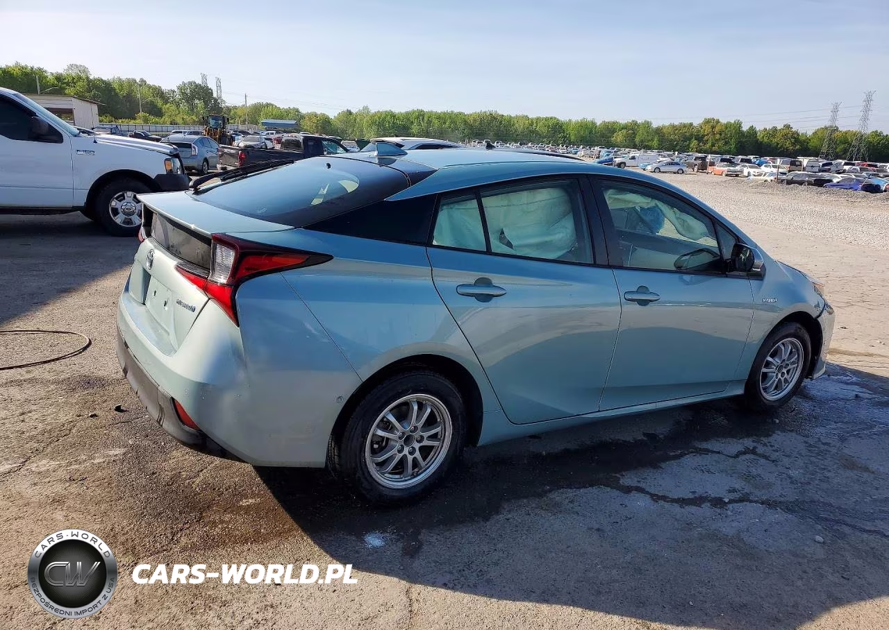 2019 Toyota Prius Le VIN:JTDKARFU2K3093853 - 3