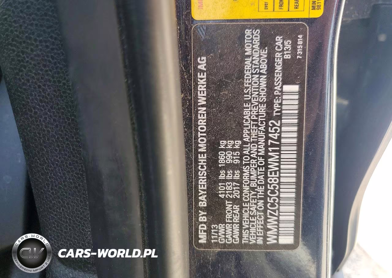 2014 Mini Cooper S Countryman VIN:WMWZC5C58EWM17452 - 14