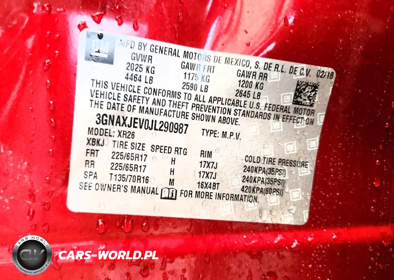 2018 Chevrolet Equinox Lt VIN:3GNAXJEV0JL290987 - 12