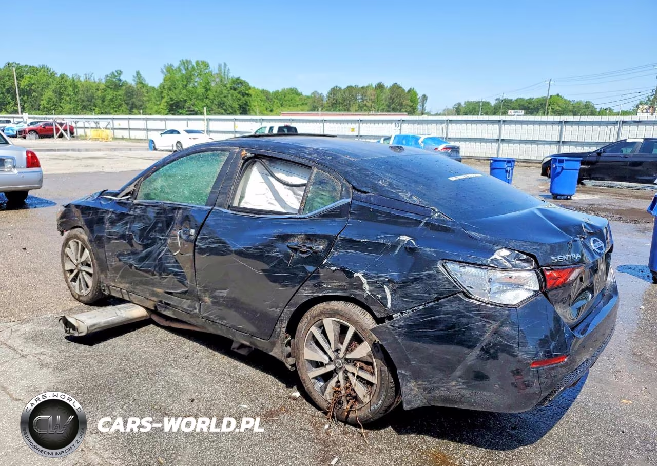 2020 Nissan Sentra Sv VIN:3N1AB8CV0LY255068 - 2