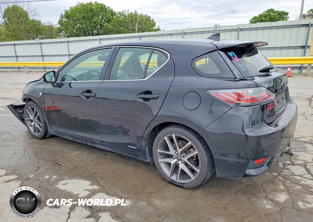 2014 Lexus Ct 200 VIN:JTHKD5BH1E2207276 - 2
