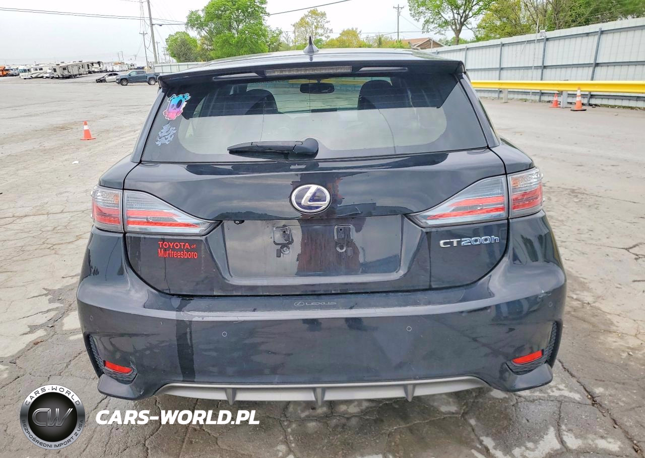 2014 Lexus Ct 200 VIN:JTHKD5BH1E2207276 - 6