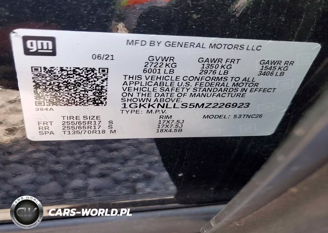 2021 GMC Acadia At4 VIN:1GKKNLLS5MZ226923 - 13
