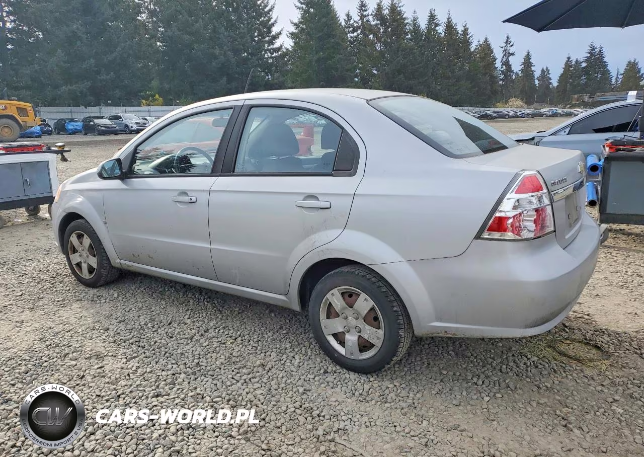 2009 Chevrolet Aveo Ls VIN:KL1TD56E19B405133 - 2