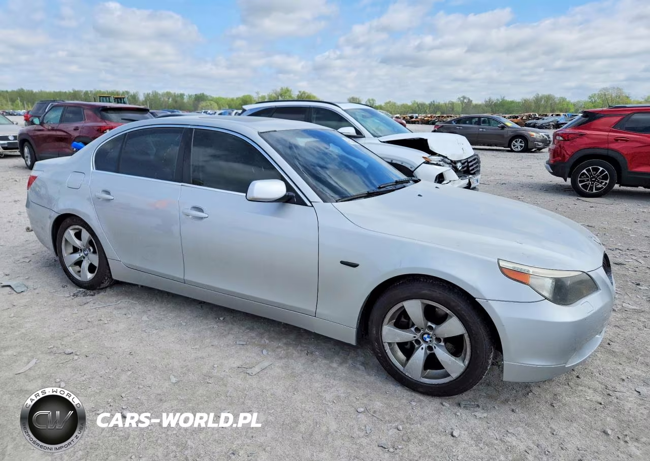 2005 BMW 530 I VIN:WBANA73575CR57425 - 4