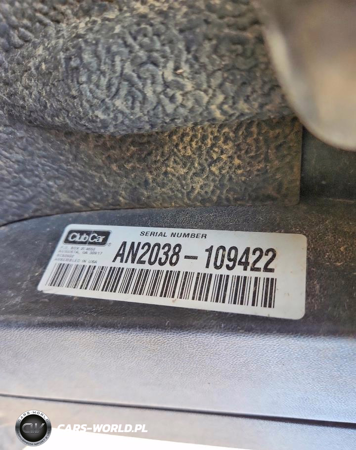 2020 Club Car Tempo Lithium VIN:AN2038109422 - 10