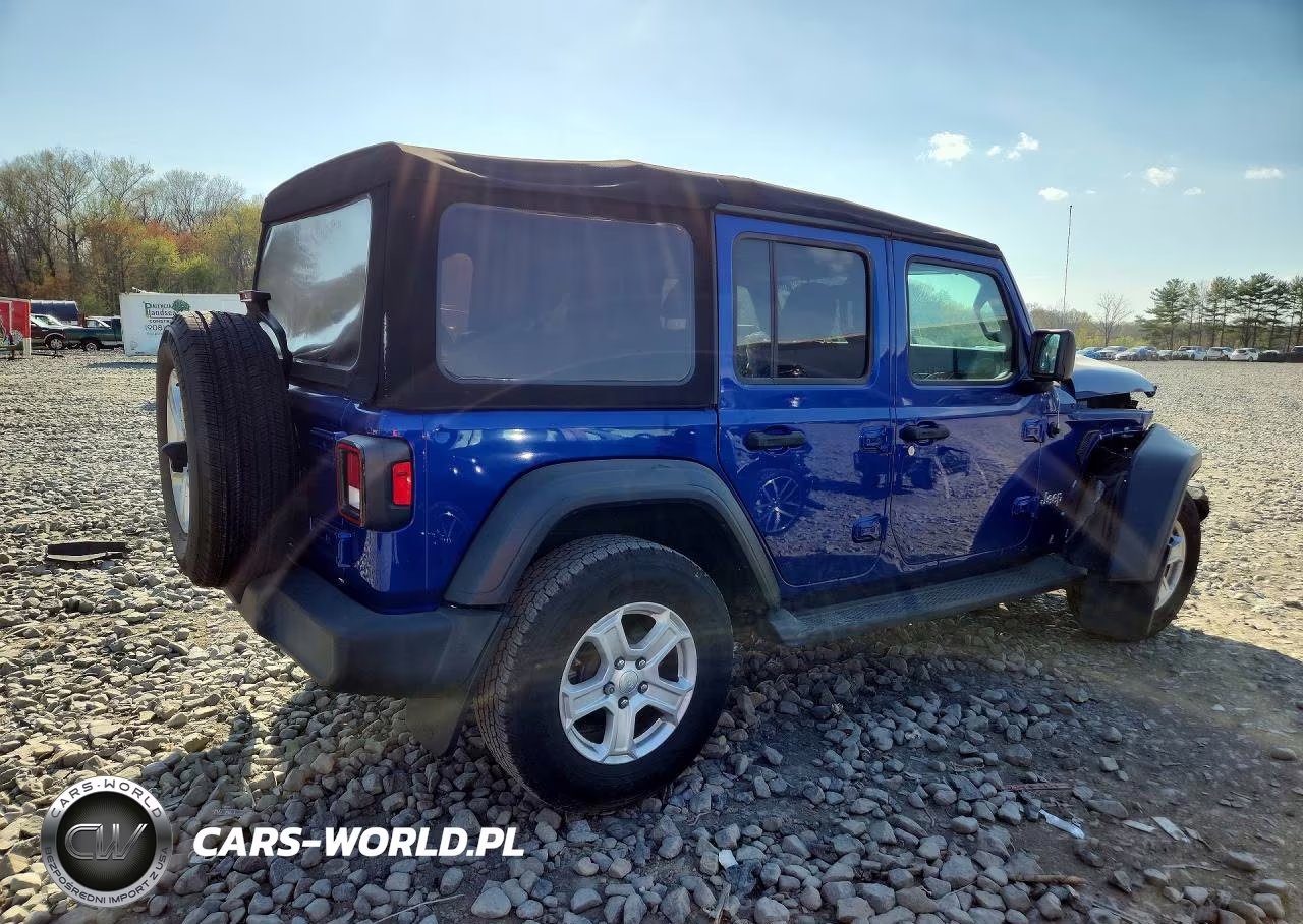 2020 Jeep Wrangler Unlimited Sport VIN:1C4HJXDG7LW215005 - 3