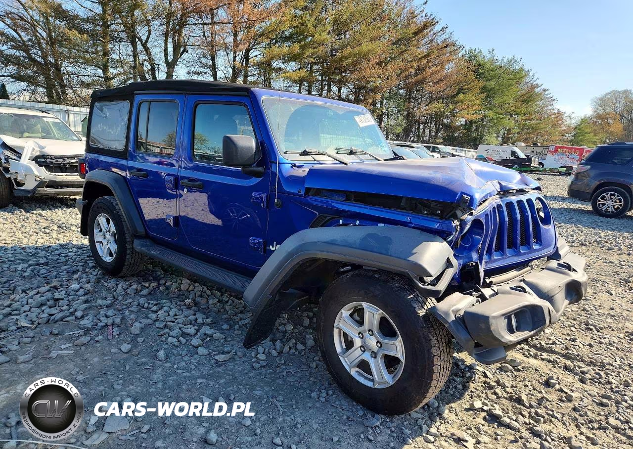 2020 Jeep Wrangler Unlimited Sport VIN:1C4HJXDG7LW215005 - 4